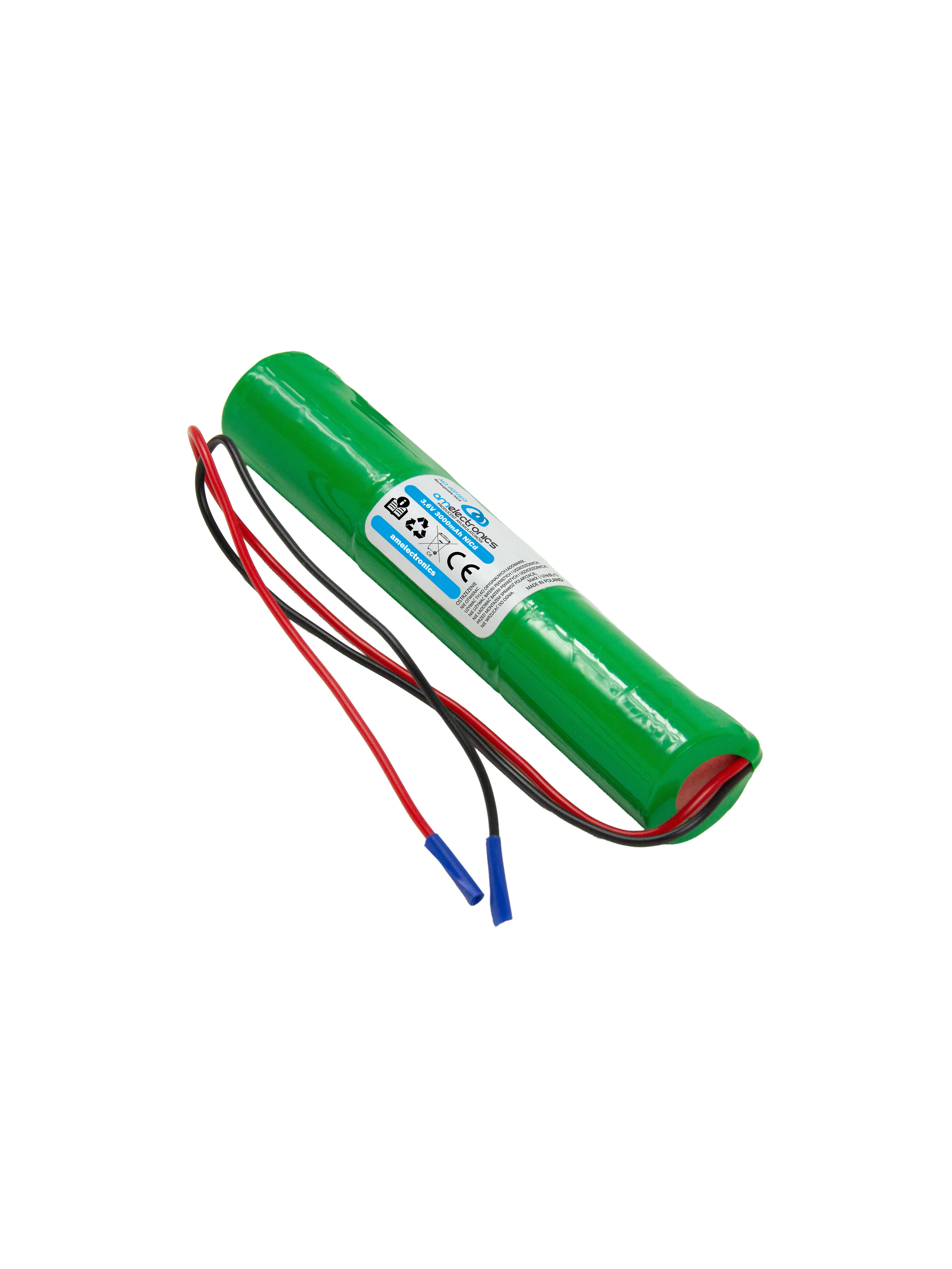 PAKIET DO LAMPY AWARYJNEJ 3,6V 3000MAH NI-CD (1655)
