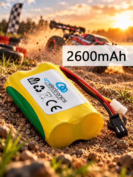 Akumulator do auta RC Absima Hurricane Storm Thunder 7,4V 2600MAH LI-ION (0373)