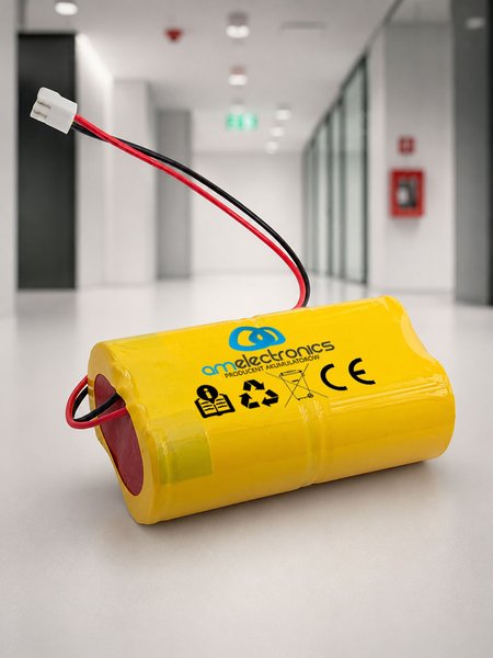BATERIA AKUMULATOR LAMPA AWARYJNA 4000mAh 4,8V HT  (0529)