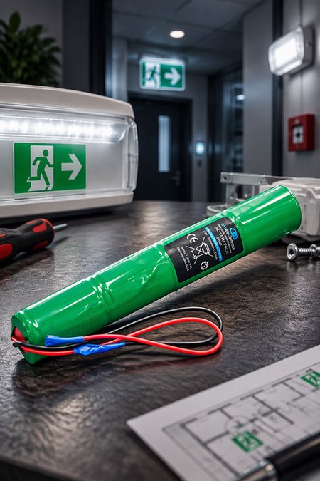 PAKIET DO LAMP AWARYJNYCH 4,8V 4000mAh Ni-Cd (4933)