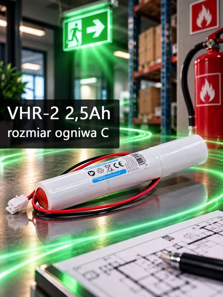 Pakiet awaryjny lamp awex 3,6V 2500mAh NiCd HT (0709)