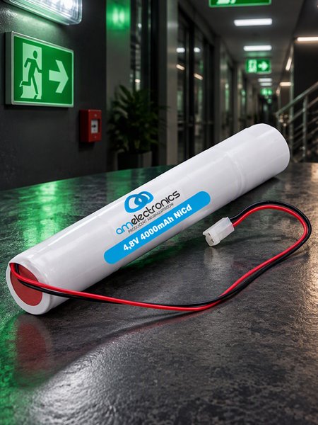AKUMULATOR DO LAMP AWARYJNYCH 4,8V 4000 mAh D4000 (1656)