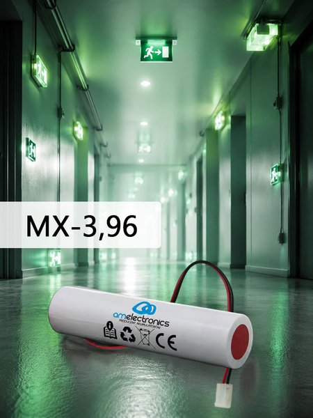 PAKIET LAMPA AWARYJNA 3,6V 4000MAH NI-CD (1776)