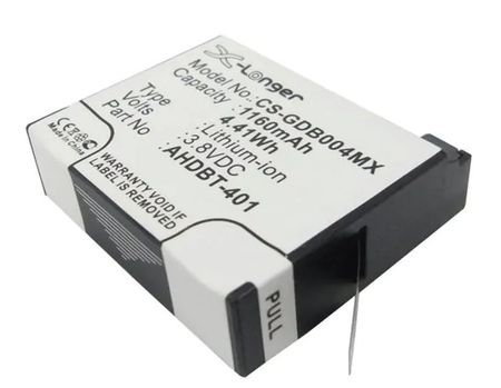 (C3) AKUMULATOR do AHDBT/GoPro Go Pro Hero 4 3,8V 1160mAh Li-Ion (2278)
