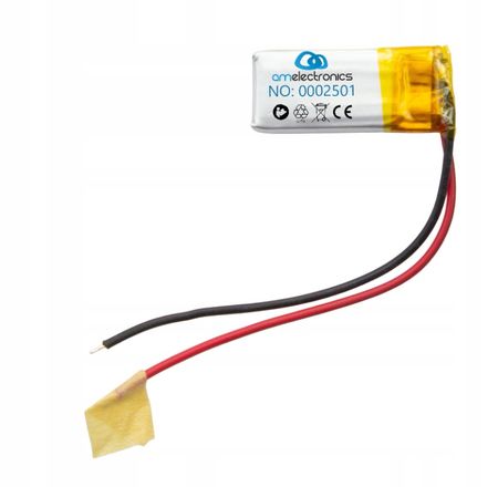 Akumulator 3,7V 40mAh LiPo 301120 (2501)