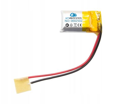 Akumulator 3,7V 100mAh  LiPo 601220 (2502)