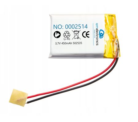Akumulator 3,7V 450mAh LiPo 502535 (2514)