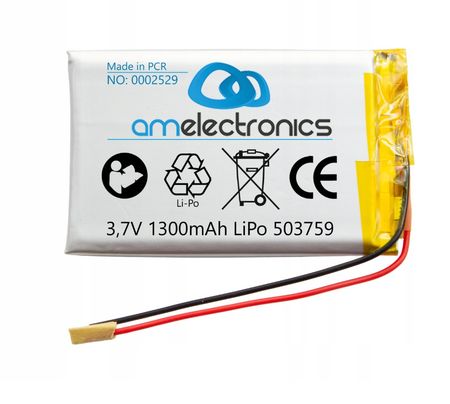 Akumulator 3,7V  1300mAh LiPo 503759 (2529)