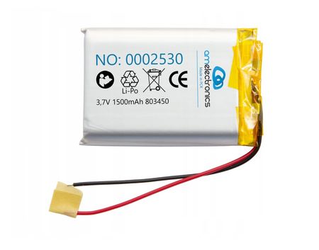 Akumulator 3,7V 1500mAh LiPo 803450 (2530)