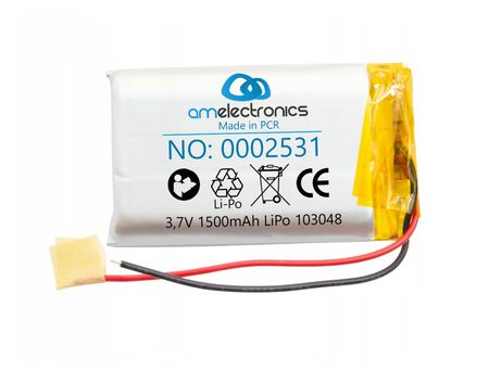 Akumulator LiPo 3,7V 1500mAh 103048 (2531)
