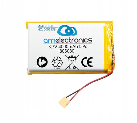 Akumulator 3,7V 4000mAh LiPo 805080 (2539)