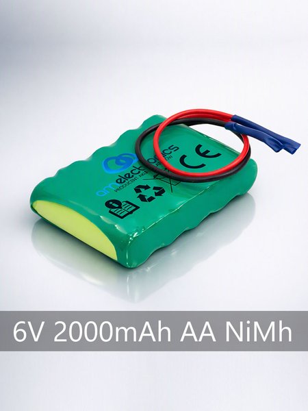 Akumulator 6V 2000mAh NiMh pakiet (0046)